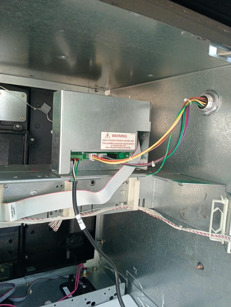 Interfaz del sistema de recuperación de vapores VaporTek Gilbarco Encore 500S